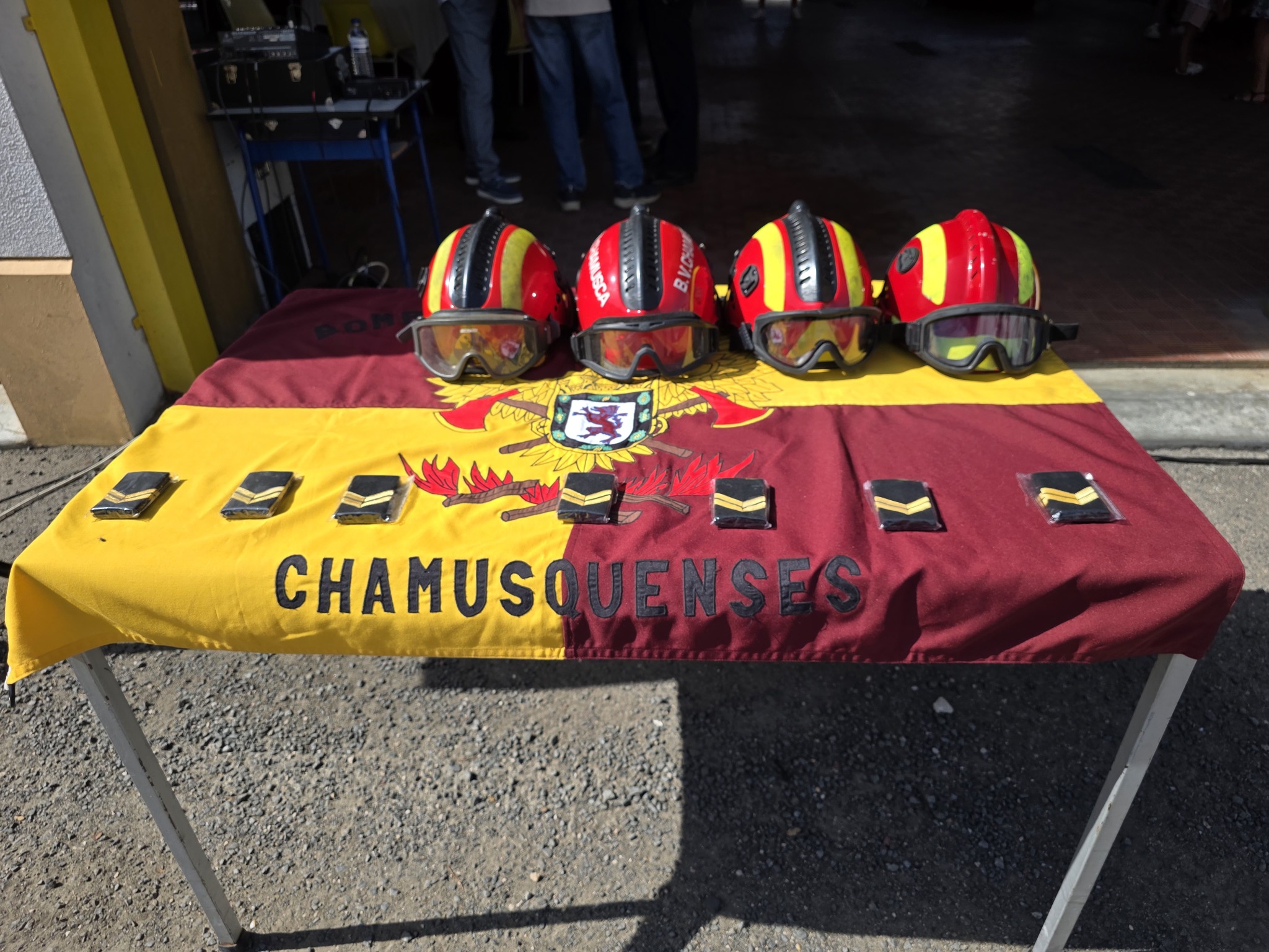 Imposição de divisas aos novos Bombeiros de 3.ª